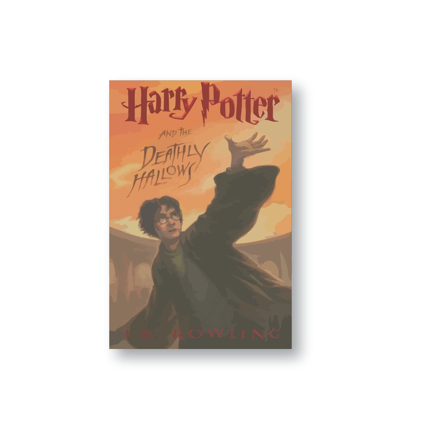 The Harry Potter Series – Mini Illustrated Book Sticker