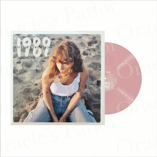 1989 (Taylor’s Version) Rose Garden Pink Vinyl With Cover – Mini Illustrated Sticker