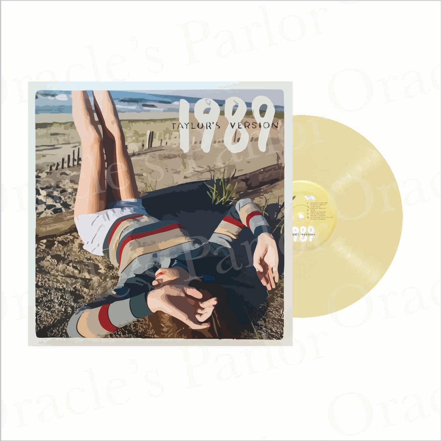 1989 (Taylor’s Version) Sunrise Boulevard Yellow Vinyl With Cover – Mini Illustrated Sticker