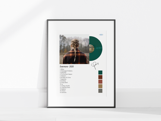 Evermore Illustrated Color Poster (Digital Download)