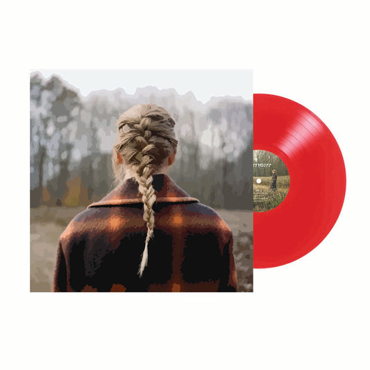 Evermore Target Exclusive Vinyl With Cover – Mini Illustrated Sticker