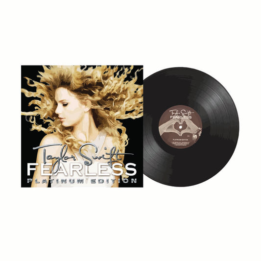Fearless Standard Black Vinyl With Cover – Mini Illustrated Sticker