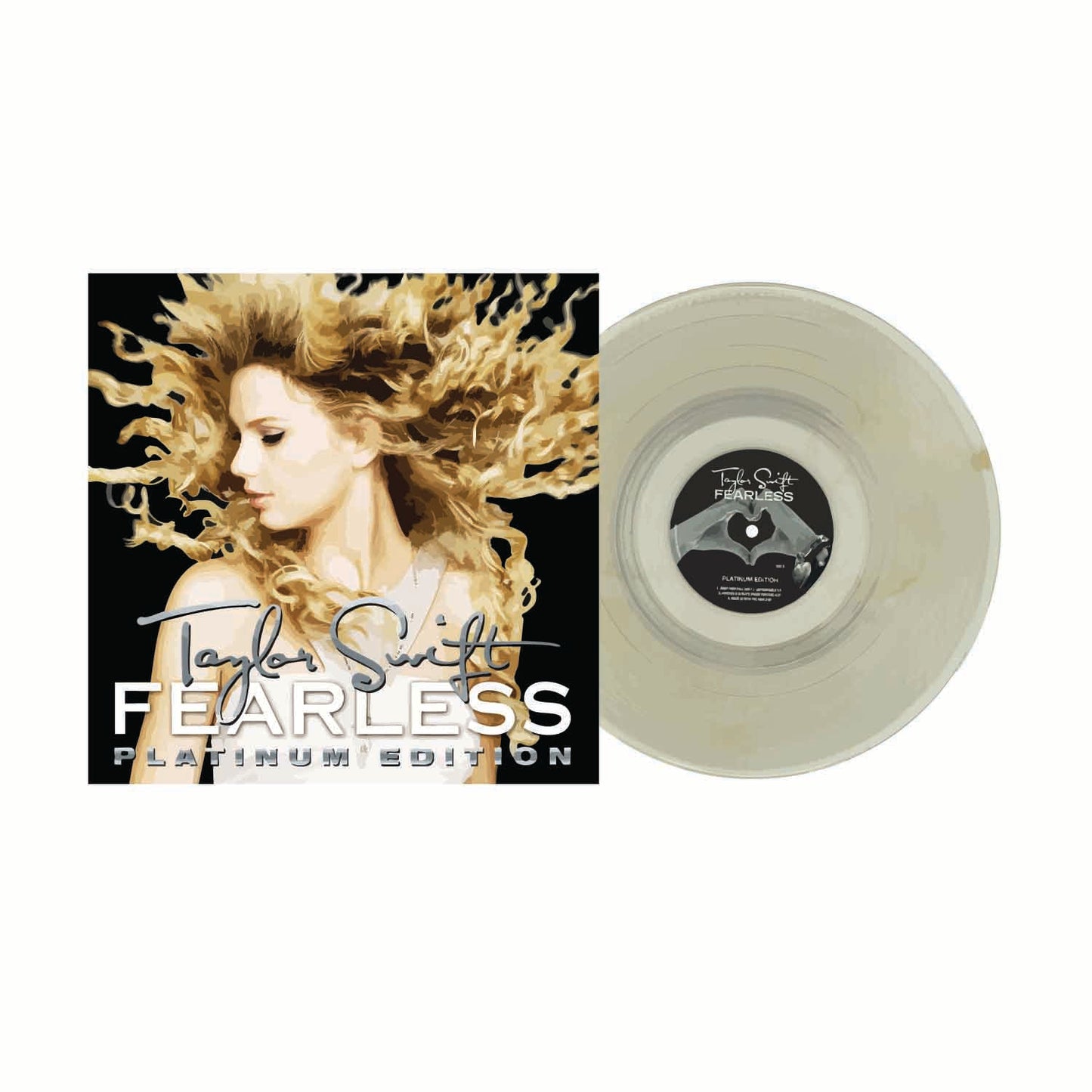 Fearless RSD Platinum Vinyl With Cover – Mini Illustrated Sticker