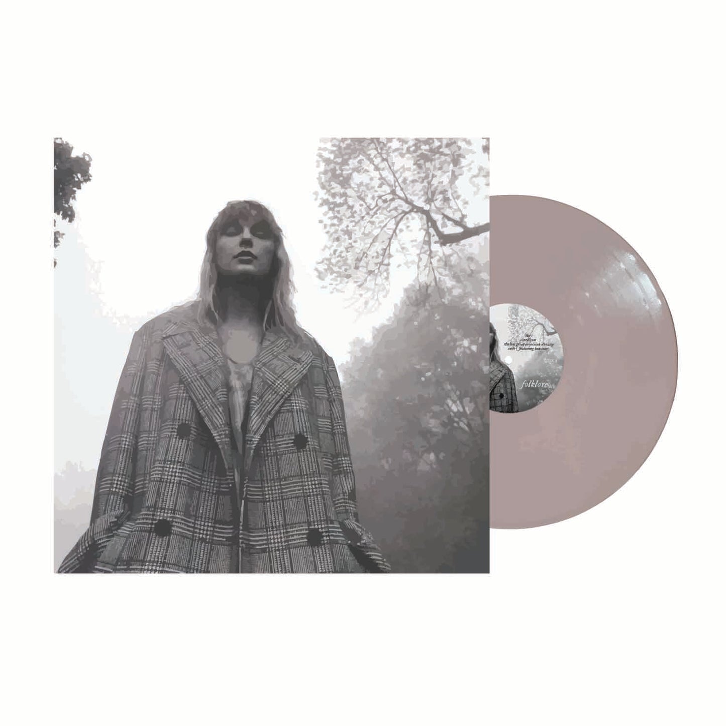 Folklore “Clandestine Meetings” Vinyl With Cover – Mini Illustrated Sticker