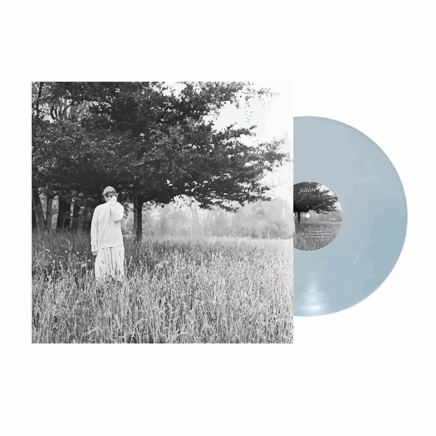 Folklore “Hide and Seek” Vinyl With Cover – Mini Illustrated Sticker