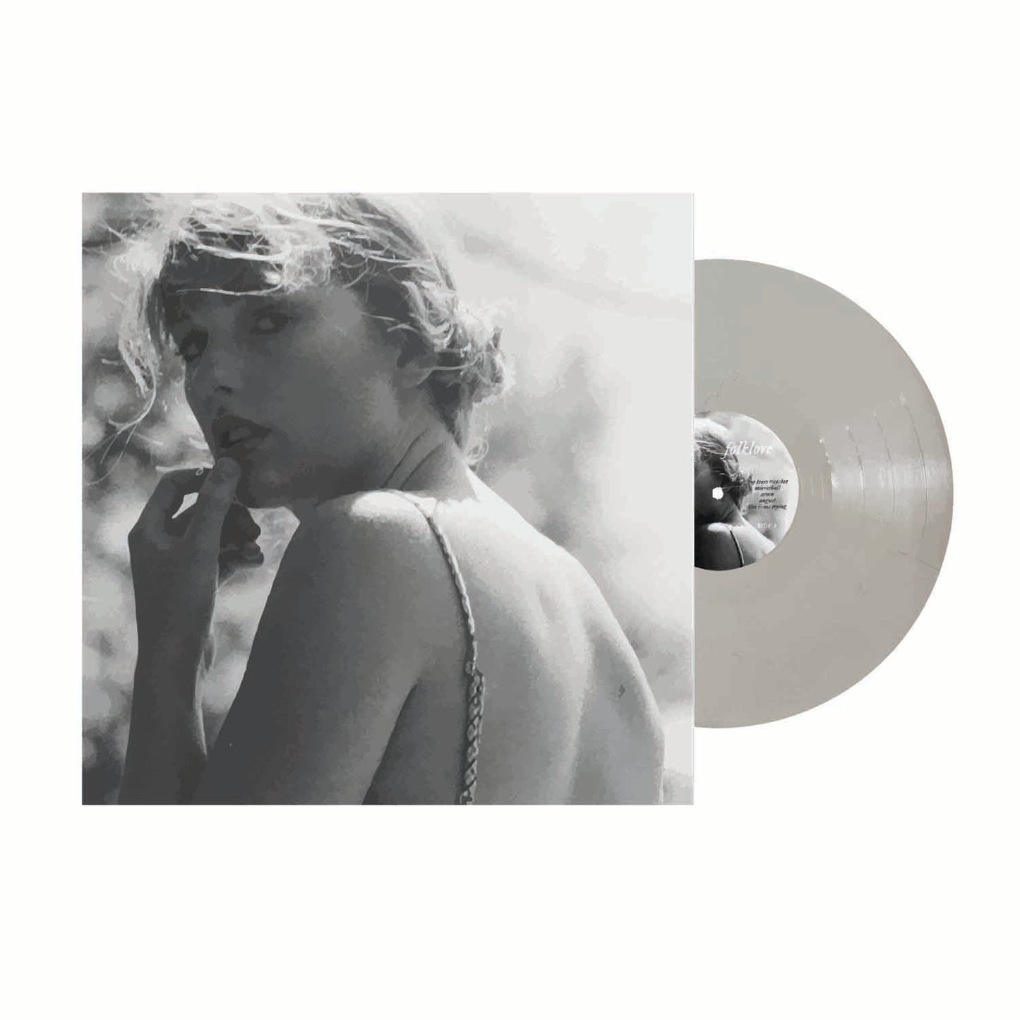 Folklore “Meet Me at the Mall” Vinyl With Cover – Mini Illustrated Sticker