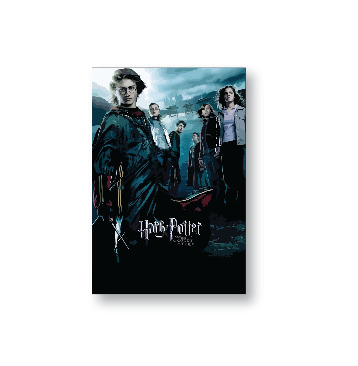 The Harry Potter Series – Mini Illustrated Movie Sticker