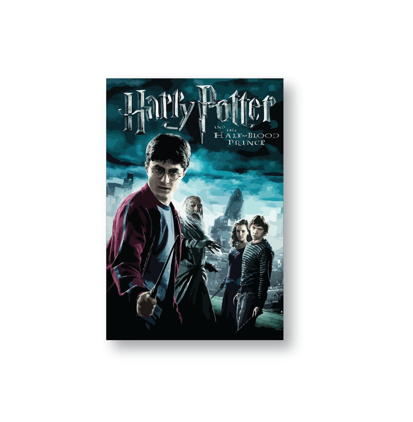 The Harry Potter Series – Mini Illustrated Movie Sticker