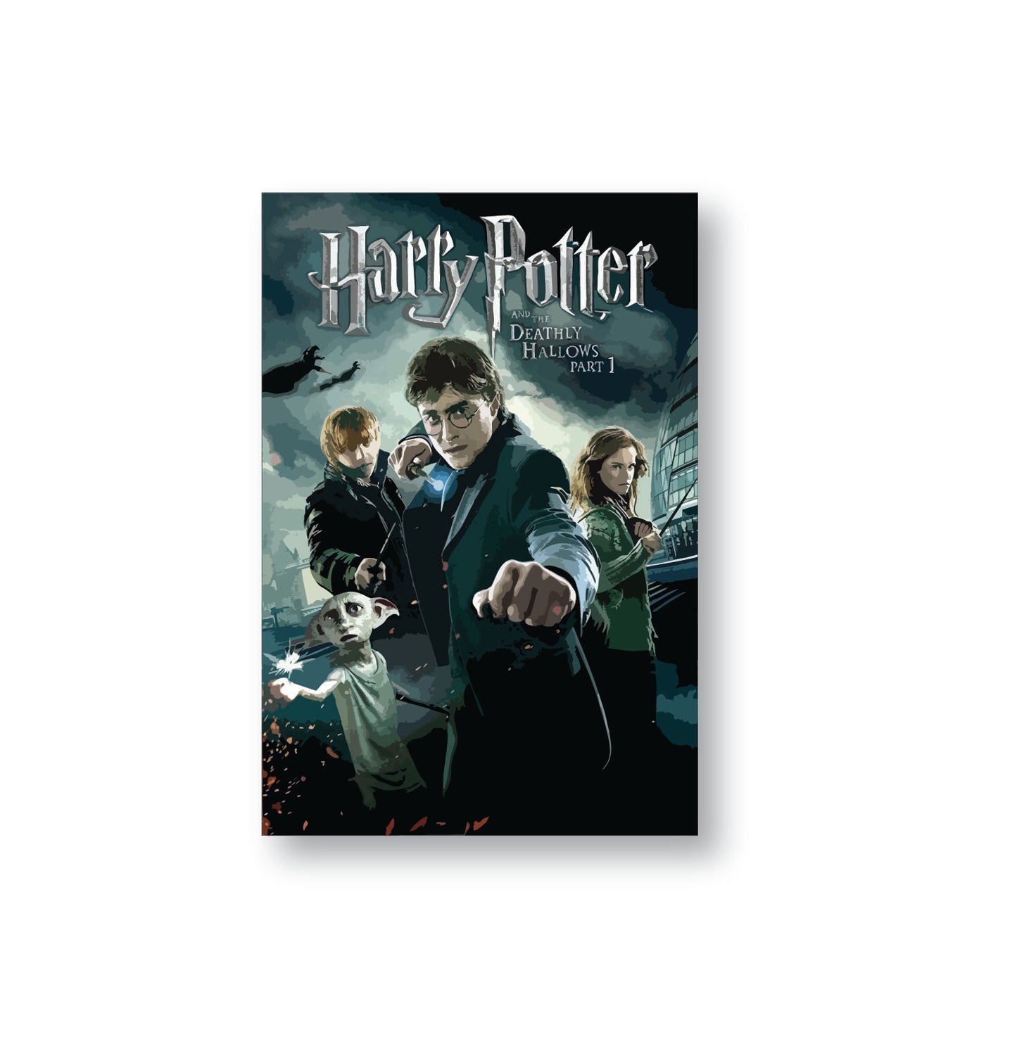 The Harry Potter Series – Mini Illustrated Movie Sticker
