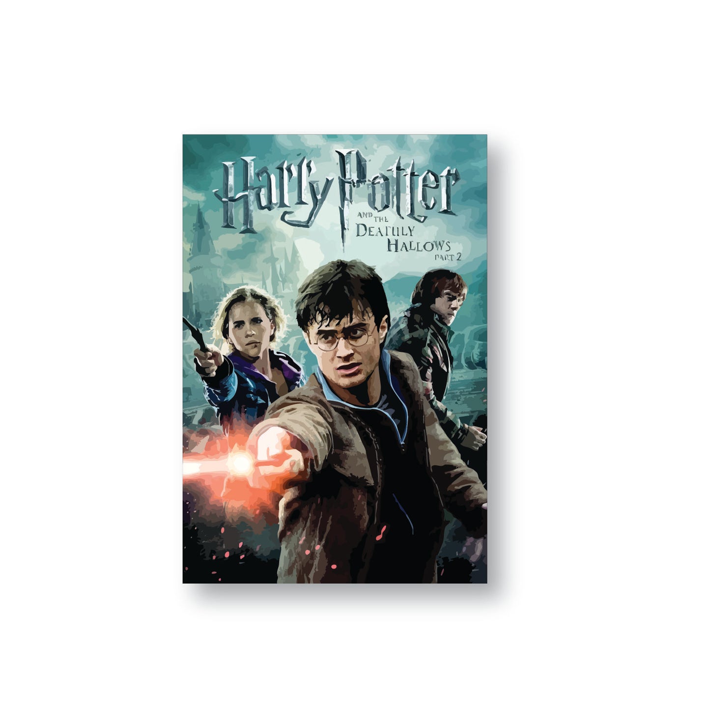 The Harry Potter Series – Mini Illustrated Movie Sticker