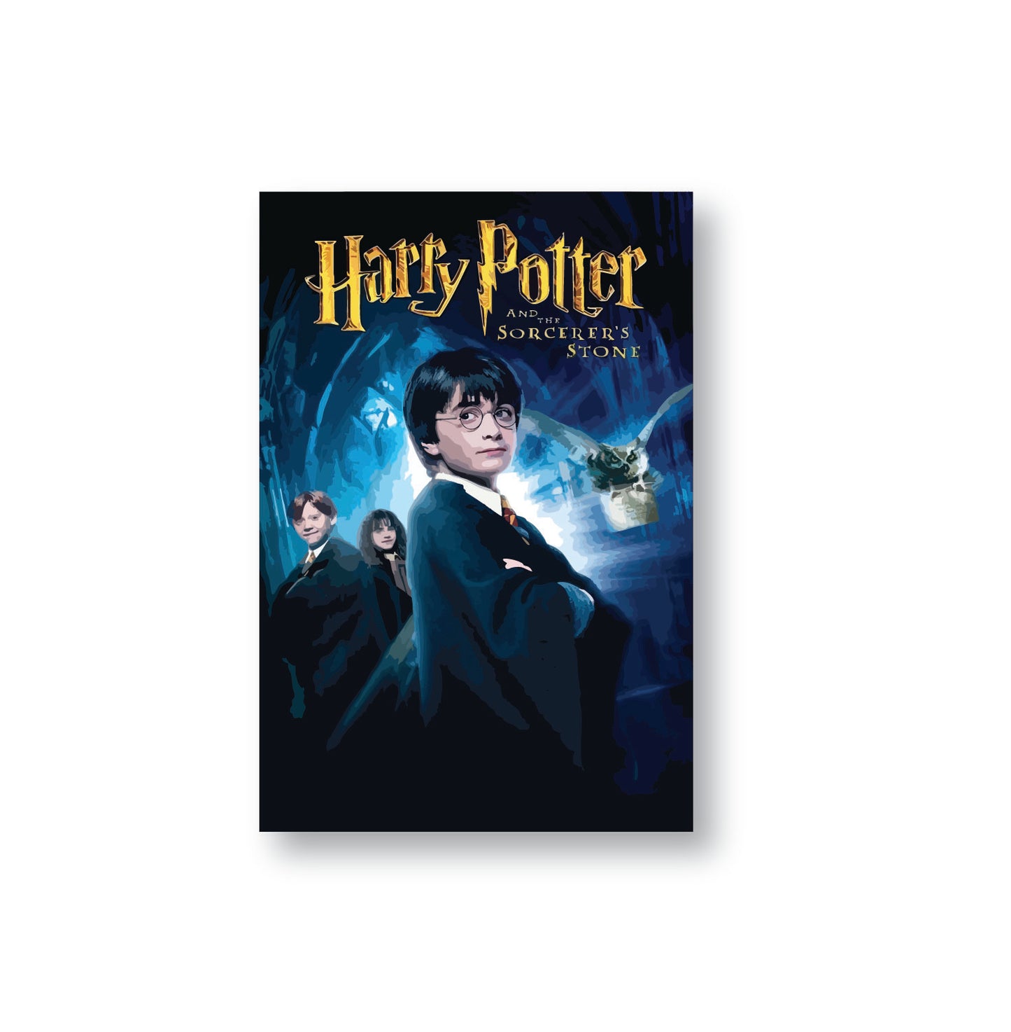 The Harry Potter Series – Mini Illustrated Movie Sticker