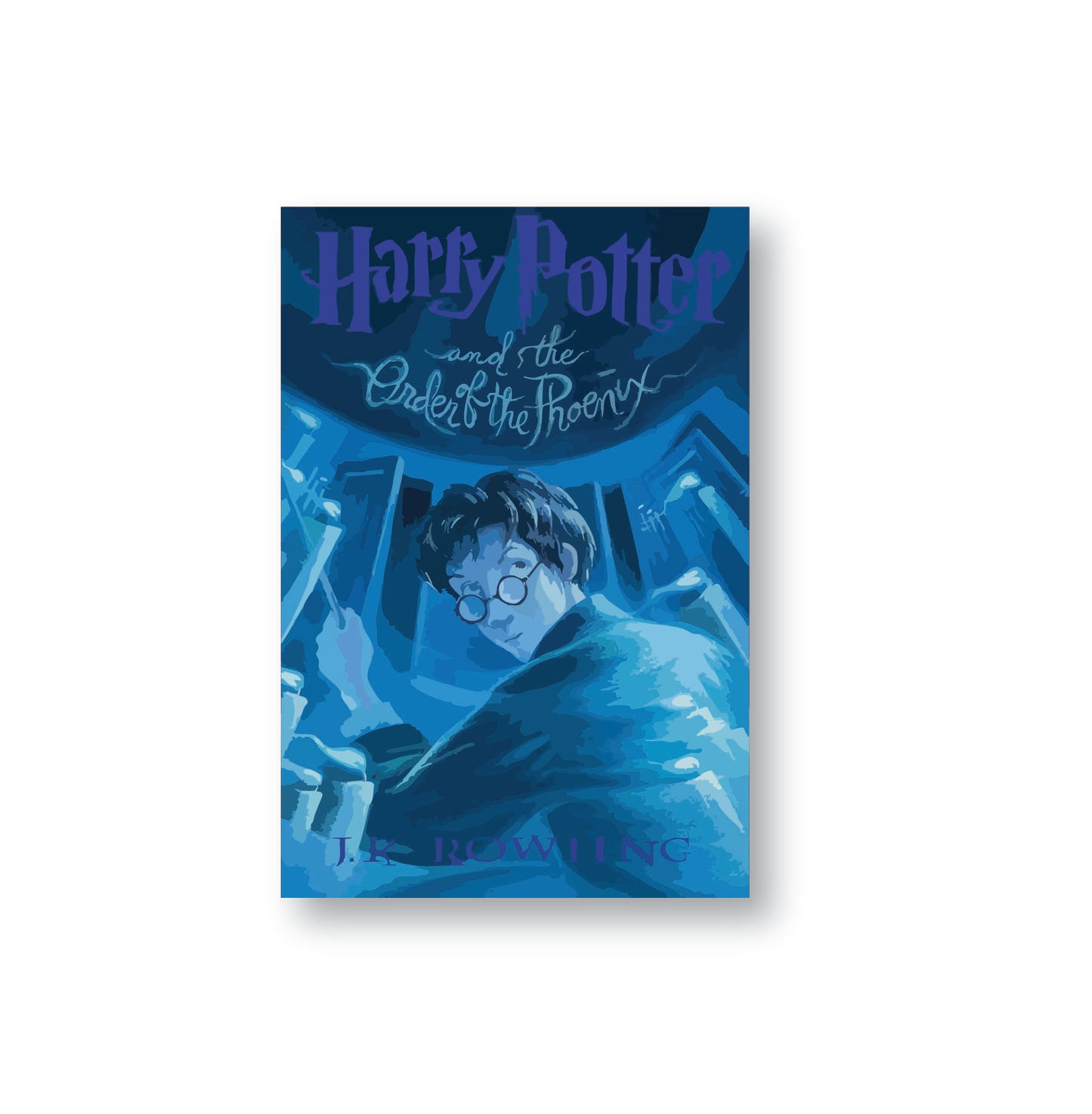 The Harry Potter Series – Mini Illustrated Book Sticker