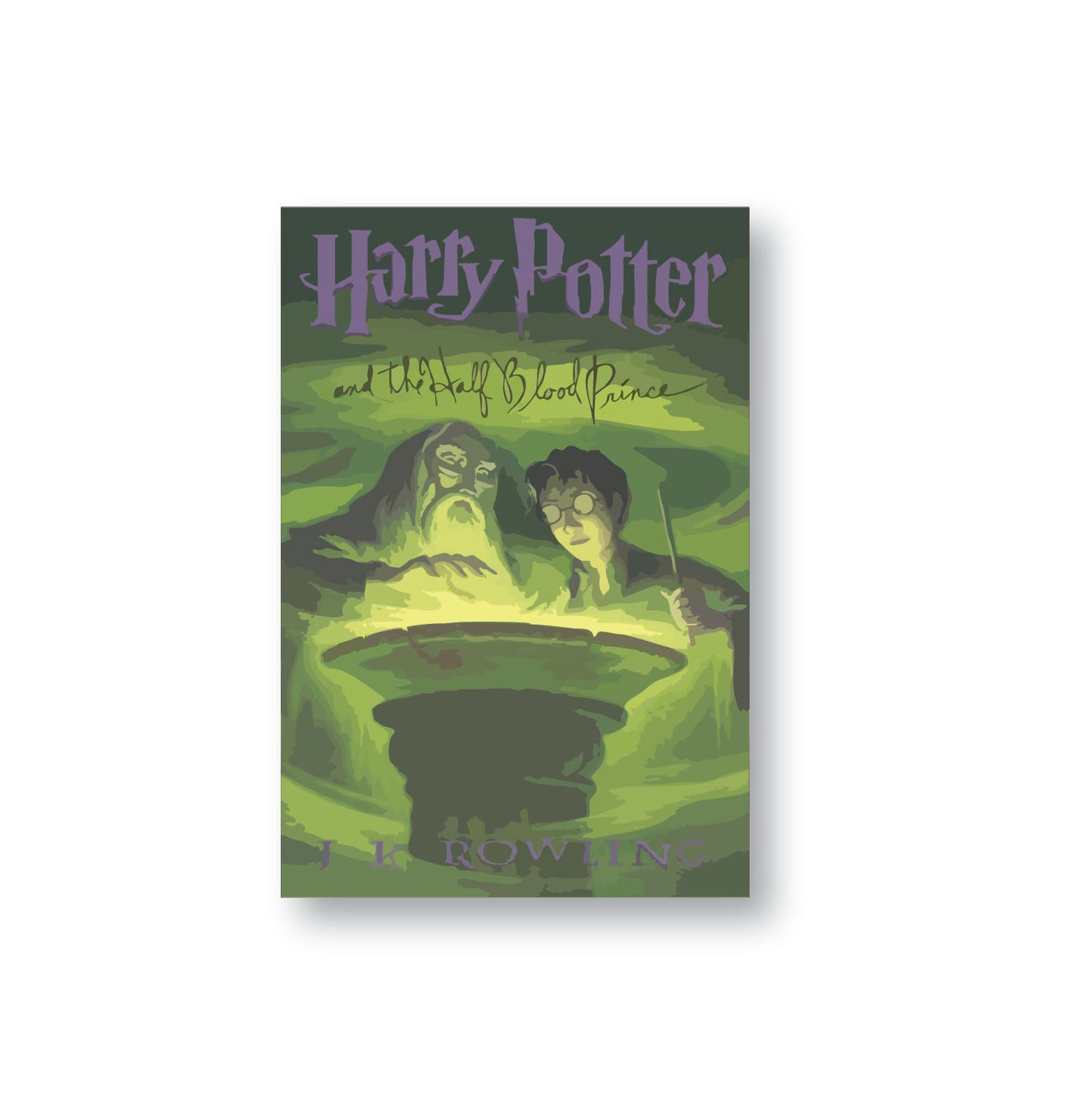 The Harry Potter Series – Mini Illustrated Book Sticker