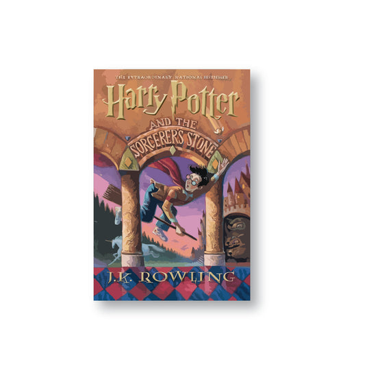 The Harry Potter Series – Mini Illustrated Book Sticker