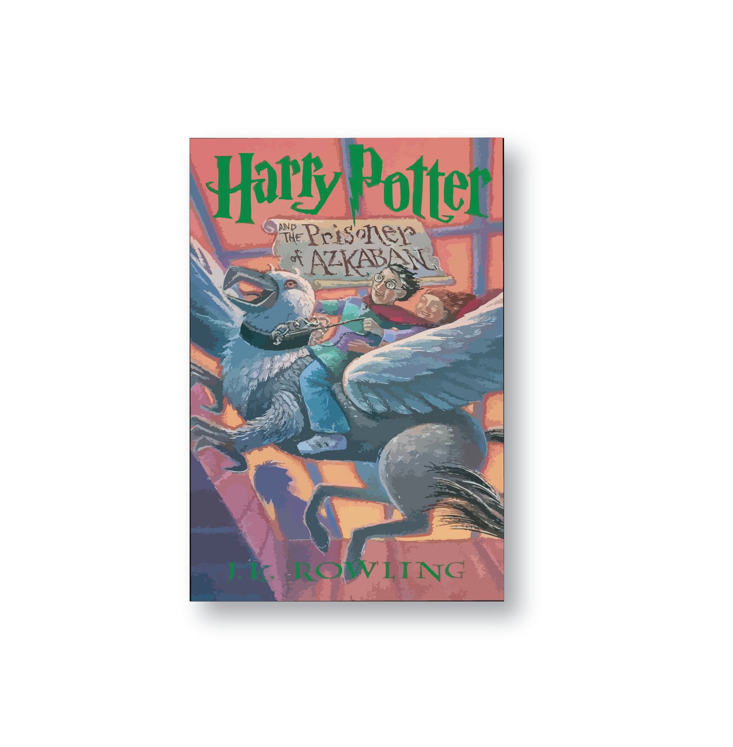 The Harry Potter Series – Mini Illustrated Book Sticker