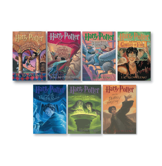 The Harry Potter Series – Mini Illustrated Book Sticker