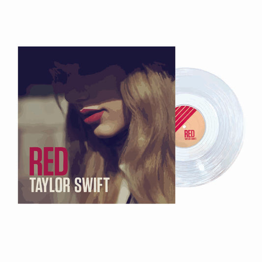 Red RSD Clear Vinyl With Cover – Mini Illustrated Sticker