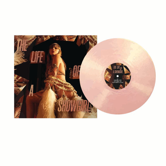 The Life of a Showgirl “The Crowd Is Your King” Vinyl With Cover – Mini Illustrated Sticker (Target Exclusive)