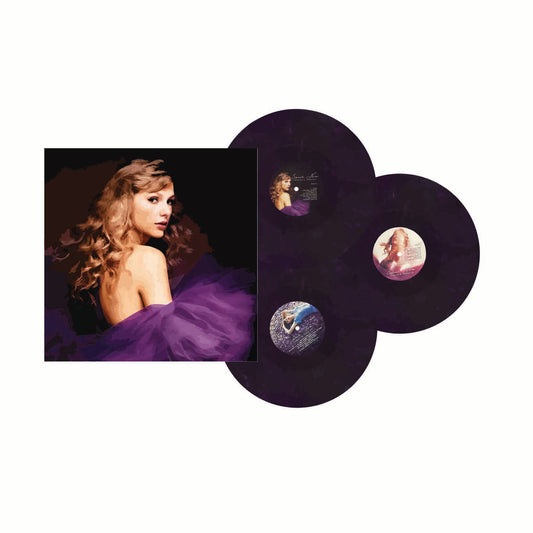 Speak Now (Taylor’s Version) Violet Marbled Vinyl With Cover – Mini Illustrated Sticker Set