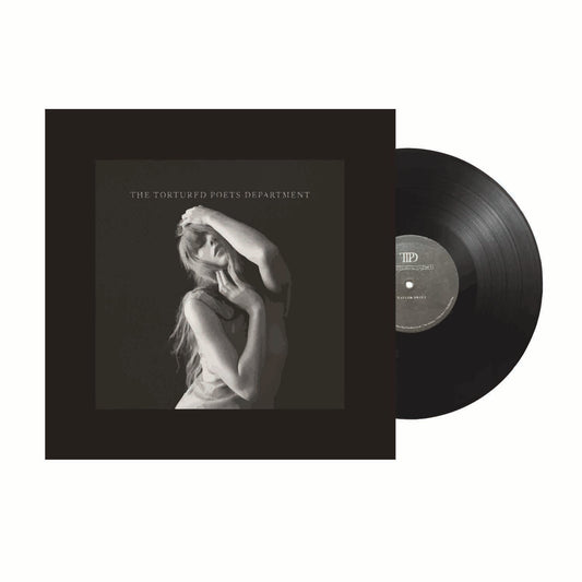 The Tortured Poets Department “The Black Dog” Vinyl With Cover – Mini Illustrated Sticker
