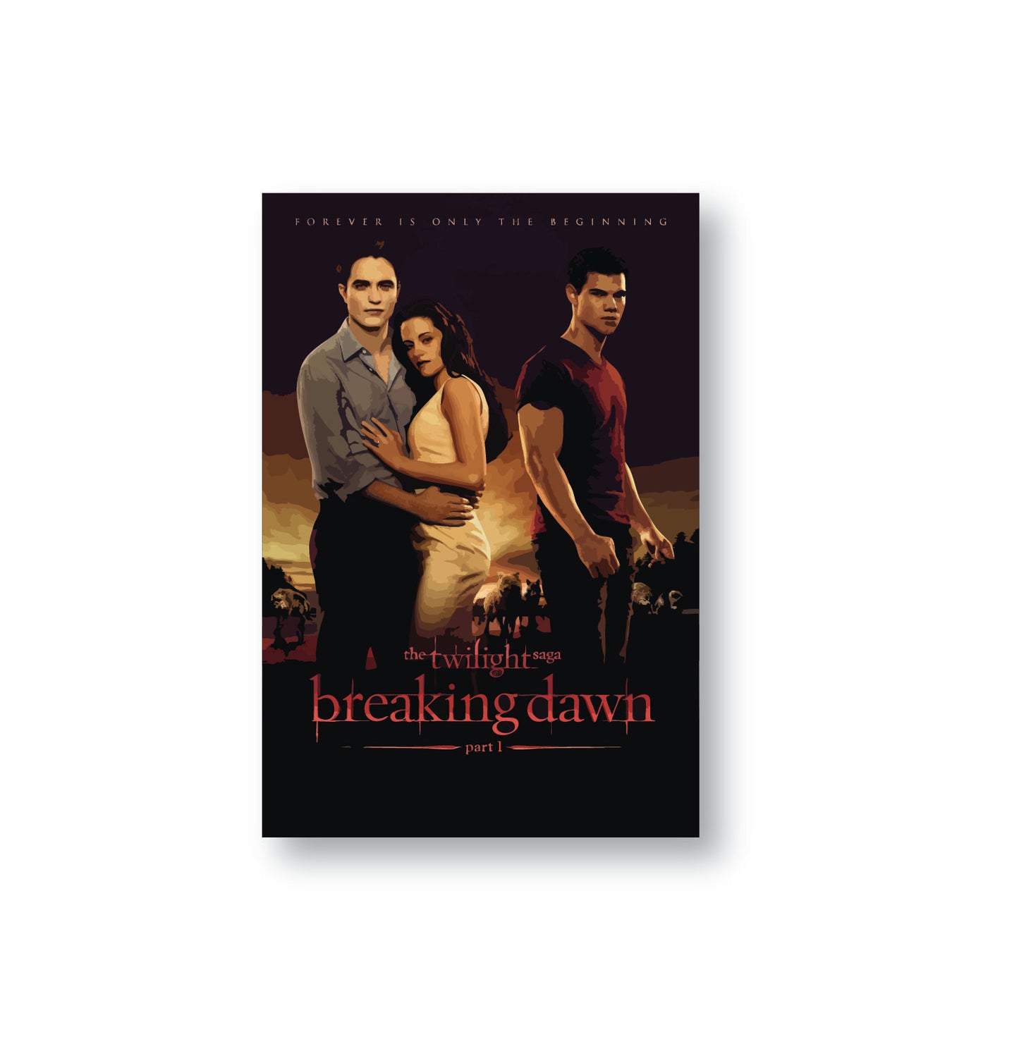 The Twilight Saga – Mini Illustrated Movie Stickers